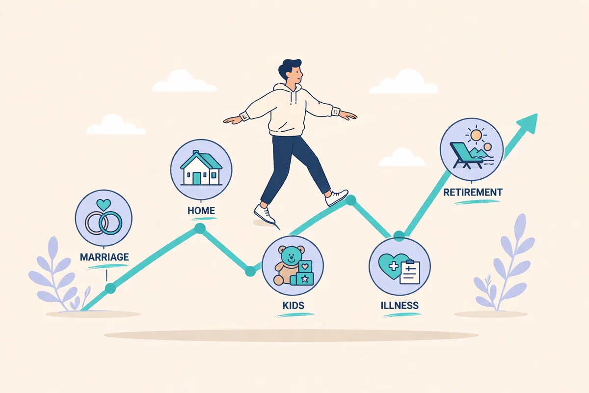 The Value of Financial Planning supporting visual