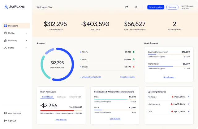 Connected planning tools preview